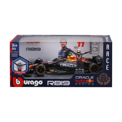 Bburago - RACE Formula 1, Oracle Red Bull Racing RB19 (2023), 11# Peréz, 1:24