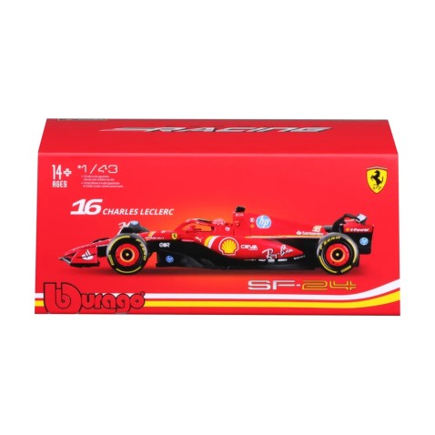 Bburago - RACE Formula 1, Ferrari SF-24 (2024), #16 Charles Leclerc, 1:43