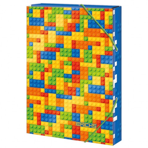 Box na zošity A4 Colour bricks