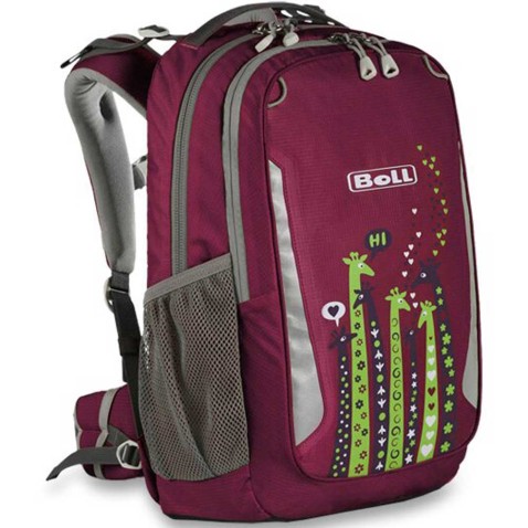 Školský batoh Boll School Mate 20 l Giraffe Boysenberry