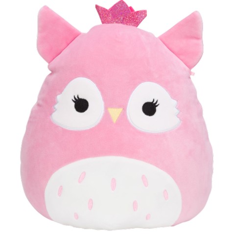 SQUISHMALLOWS Ružová sova Bri 30cm