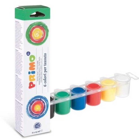 Farby na textil Primo 6x25ml