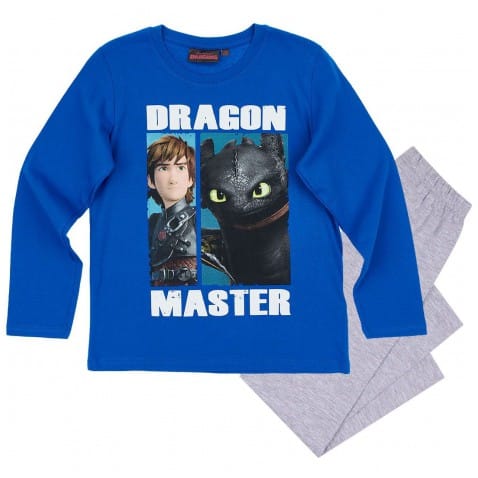 Pyžamo Ako vycvičiť draka DR modré