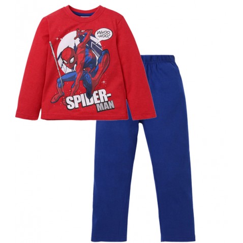 Pyžamo Spiderman DR červeno-modré