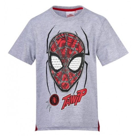 Tričko Spiderman KR šedé