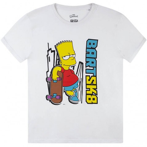 Tričko Bart Simpson KR biele