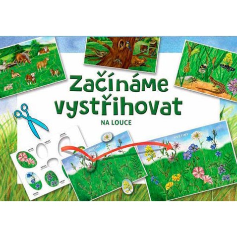 Začíname vystrihovať - Na lúke