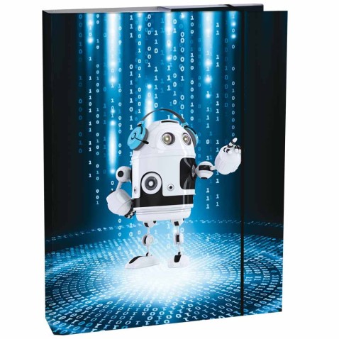 Dosky na zošity A5 Funny Robots