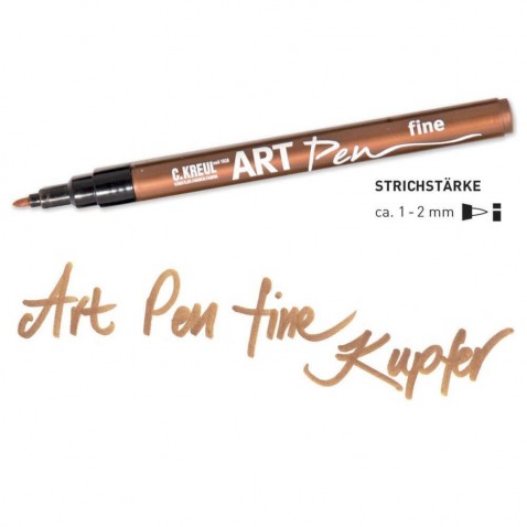 Fix KREUL ARTPen jemný 1 - 2 mm medený