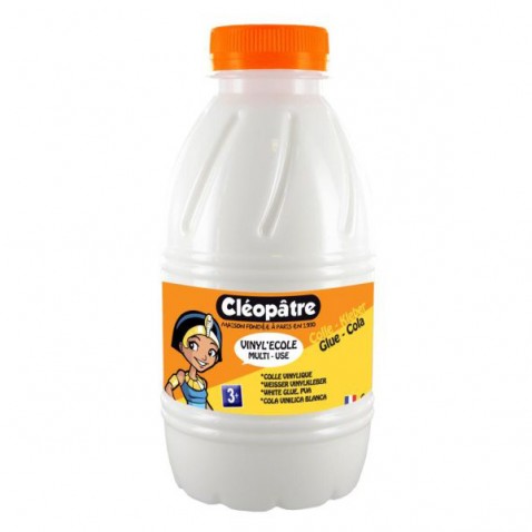 Biele PVA lepidlo CLEOPATRE VINYL'ECOLE 0,5 kg