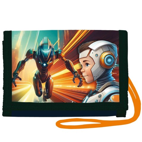 Peňaženka na krk Stil Sci-fi