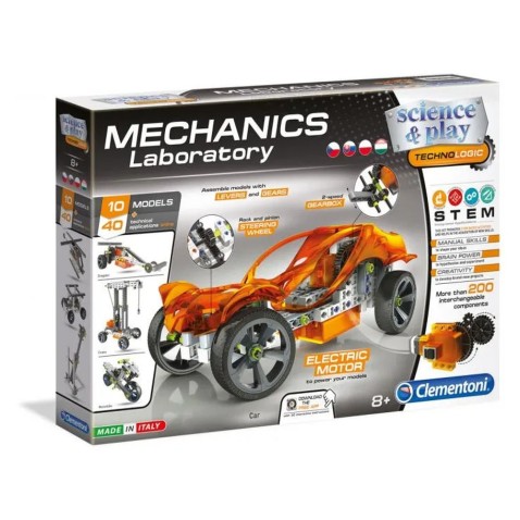 Mechanické laboratórium – Buggy – 10 modelov – 200 dielov
