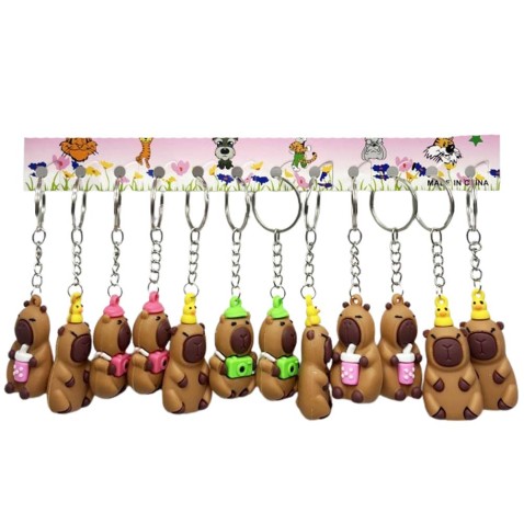 Kapybara kľúčenka