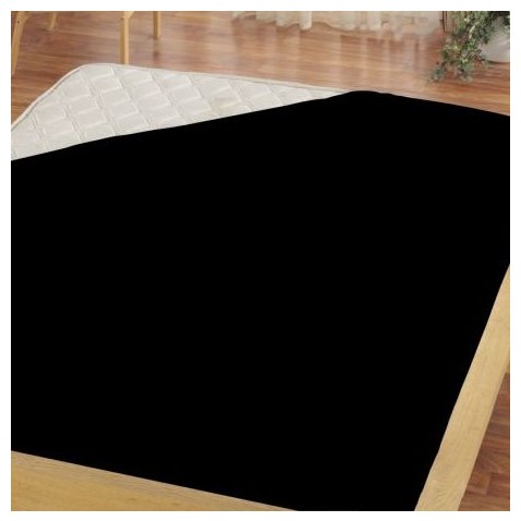 Plachta Matějovský čierna, bavlnený satén 100x200