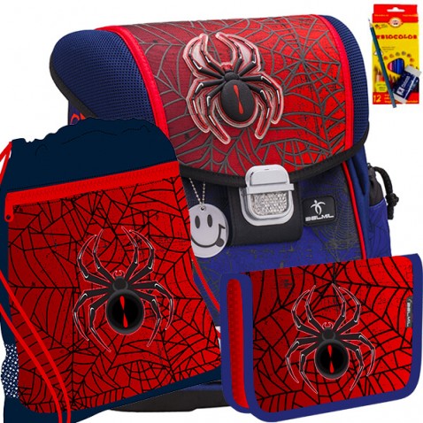 Školský batoh BELMIL 403-13 Spiders SET