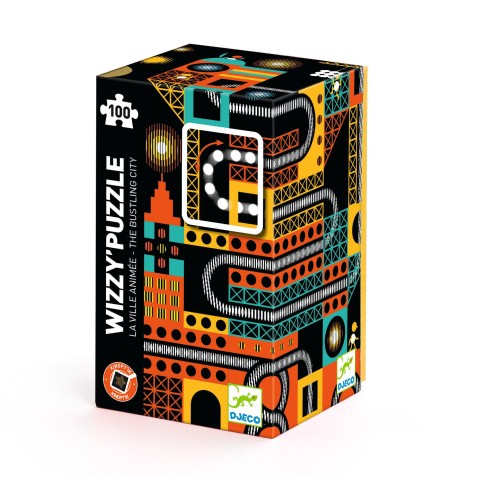 Efektné puzzle - živé mesto - 100 ks