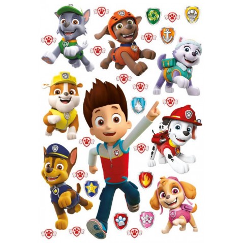 Dekorácia na stenu Paw Patrol Alex 42,5 x 65 cm