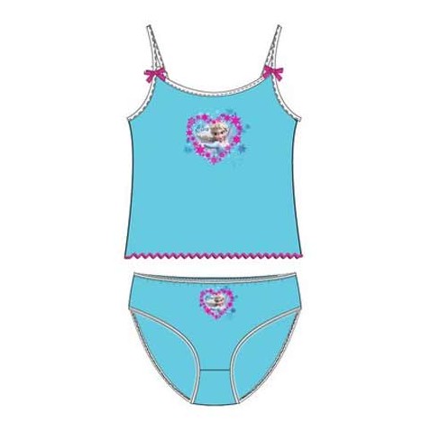 Súprava spodného prádla Ľadové kráľovstvo tyrkysová