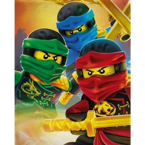 Fleesová deka Lego Ninjago