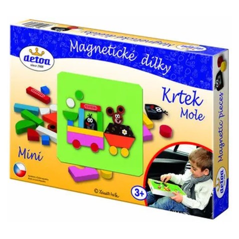 Magnetické dieliky Krtko – Mini