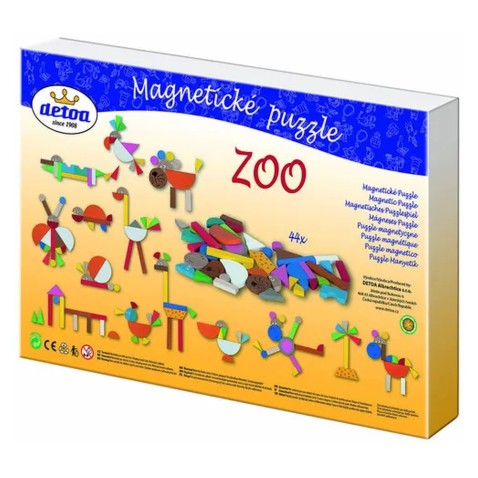 Magnetické puzzle – ZOO