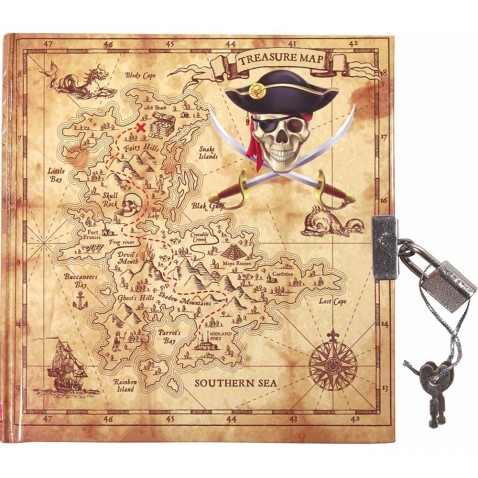 Denník so zámkom Piráti