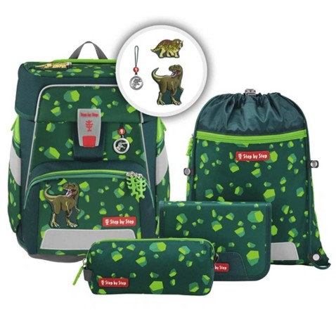 Aktovka Step by Step Dino Targo SPACE - 5dielny set