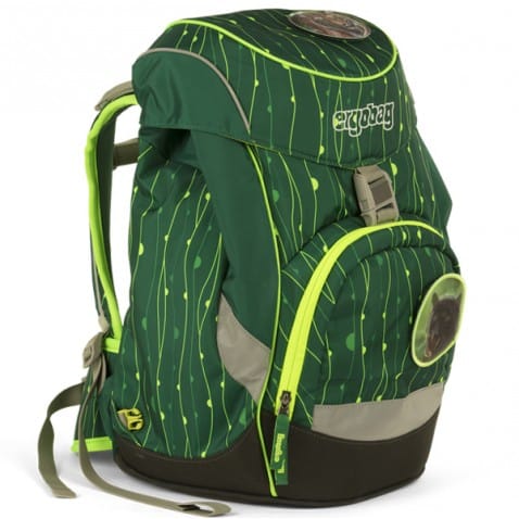 Školský batoh Ergobag prime Fluo zelený