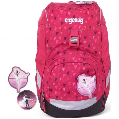 Školský batoh Ergobag prime Pink Hearts 2020