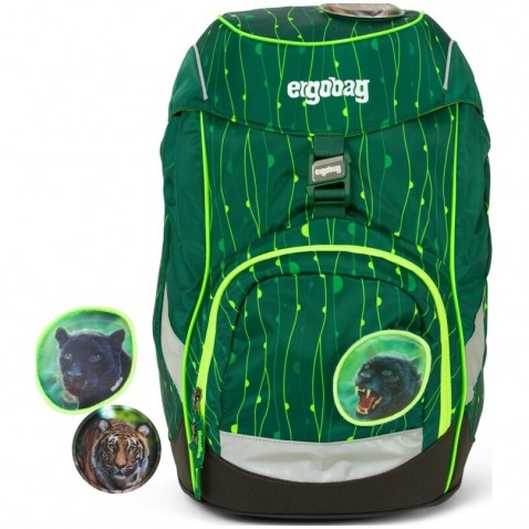 Školský batoh Ergobag prime Fluo zelený 2020