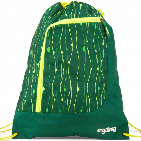 Športový vak Ergobag Fluo zelený