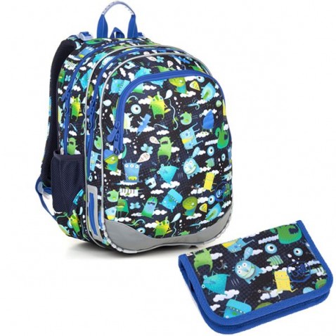 Školský batoh Topgal ELLY 18002 B SET SMALL
