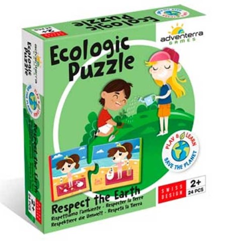 Vzdelávacia hra puzzle Rešpektuj krajinu!