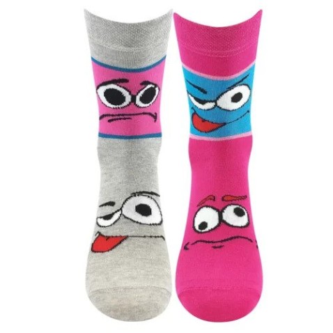 Ponožky Tlamík dievčenské 2 páry