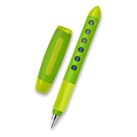 Plniace pero Faber-Castell Scribolino pre pravákov, svetlo zelená
