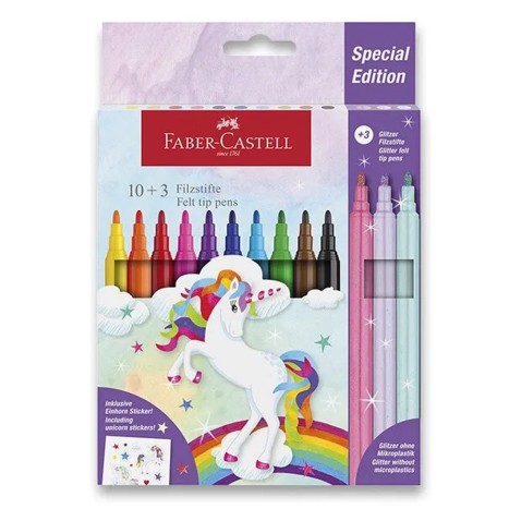 Fixky Faber-Castell Unicorn - 13 farieb