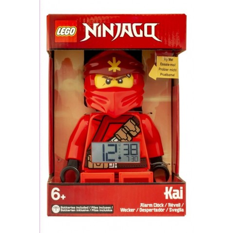 LEGO Ninjago Kai - hodiny s budíkom