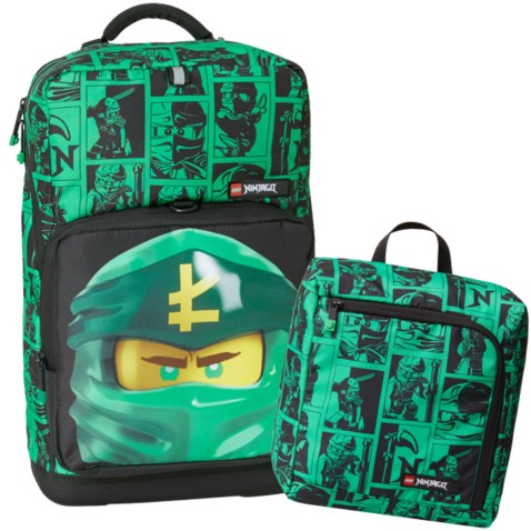 Školský batoh LEGO Ninjago Green Optimo Plus