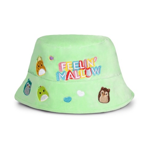 SQUISHMALLOWS klobúčik pre deti - Mix zelený