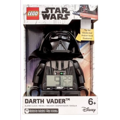 LEGO Star Wars Darth Vader - hodiny s budíkom