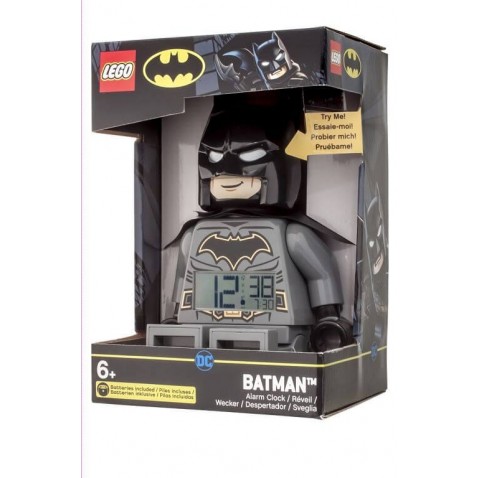 LEGO DC Super Heroes Batman - hodiny s budíkom