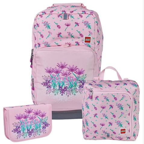 Školský ruksak LEGO Flowers Optimo Plus, set