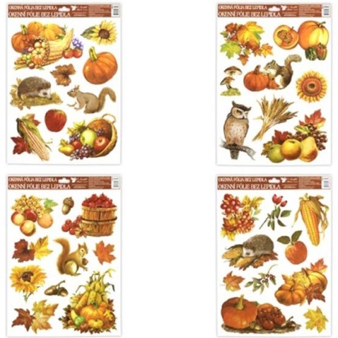 Fólia adhézna na okno 42x30 cm Úroda