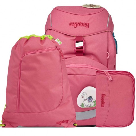 Školský batoh Ergobag prime Eco pink SET