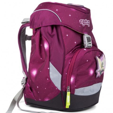 Školský batoh Ergobag prime Galaxy fialový