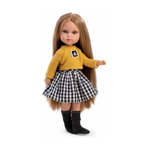 Guca 985 PENELOPE – realistická bábika s celovinylovým telom – 34 cm