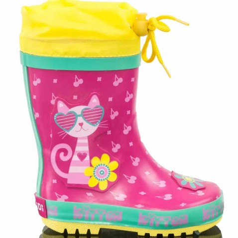 Detské gumáky Pidilidi mačka