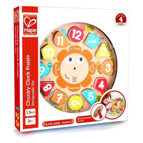 Detské puzzle hodiny