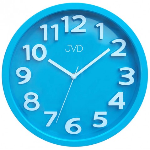 Detské nástenné hodiny JVD Modré