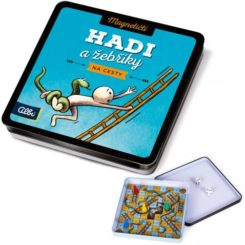 Magnetická hra Hady a rebríky